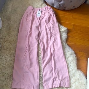 Zara pink work pants